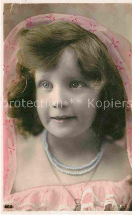 Foto ELD Nr. 4001 Kind Mädchen Perlenkette