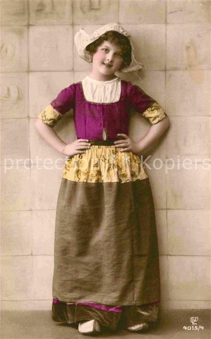 Foto GLCo Nr. 4015/4 Kind Tracht Holland
