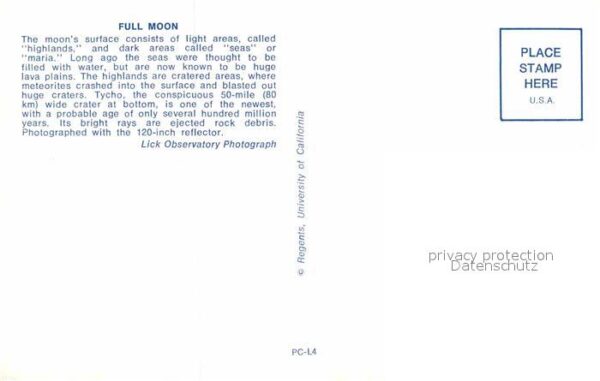 Astronomie Vollmond Full Moon – Bild 2