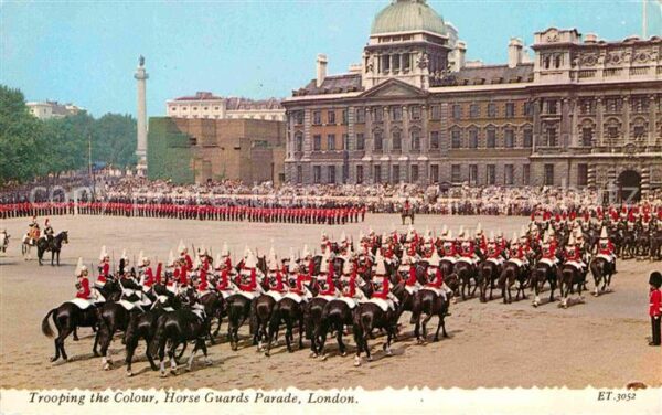 Leibgarde Wache Trooping the Colour Horse Guards Parade