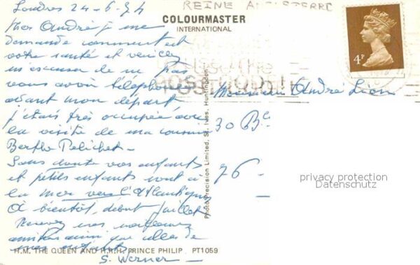 Adel England Queen Elizabeth II. Prince Philip Leibg – Bild 2