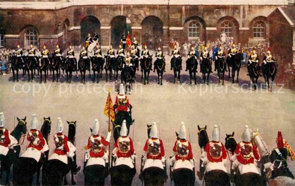 Leibgarde Wache Changing of the Guard Horse Guards Whit