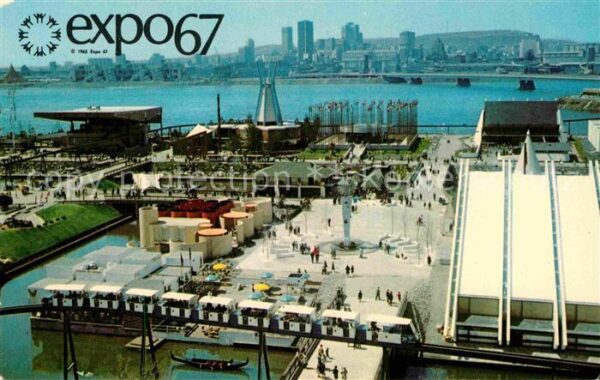 Exposition Universelle Internationale Mo Vue Remarquable St. Lawrence River
