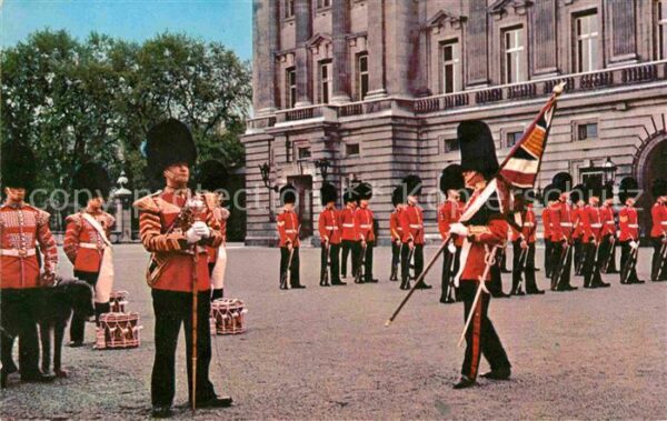 Leibgarde Wache Changing of the Guards Ceremony Bucking