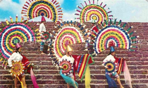 Tanz Taenzer Danza del Quetzal Estado de Puebla Mexi