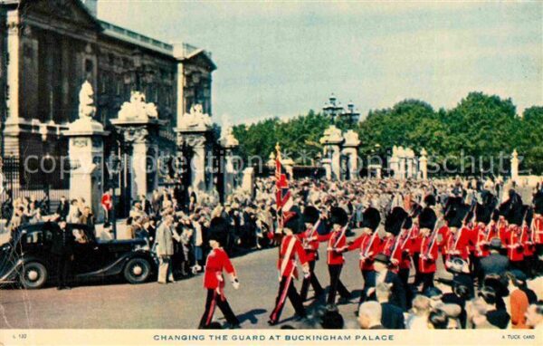 Leibgarde Wache Changing the Guard Buckingham Palace
