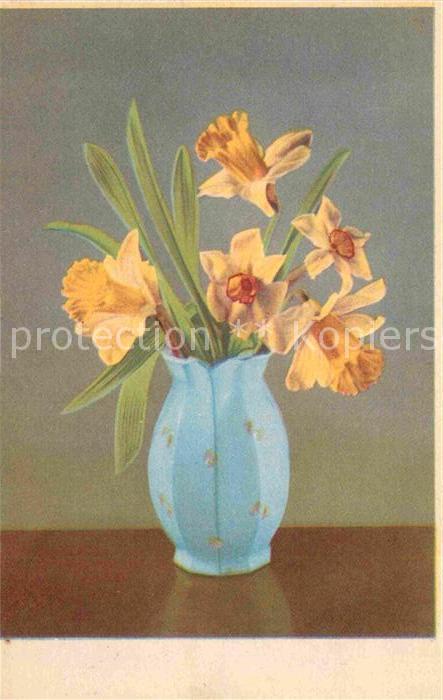 Blumen Narzissen Vase