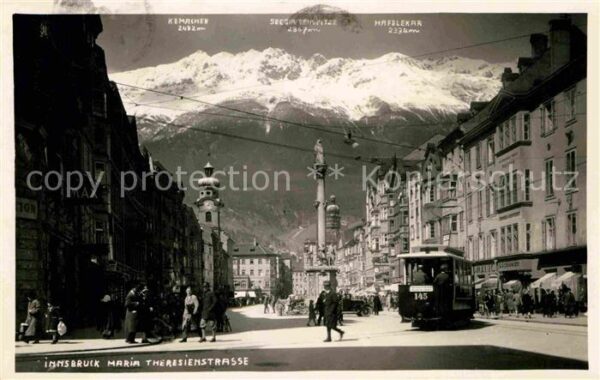 Strassenbahn Innsbruck Maria-Theresienstrasse