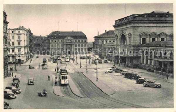 Strassenbahn Mannheim Hauptbahnhof