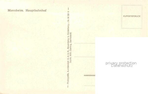 Strassenbahn Mannheim Hauptbahnhof – Bild 2