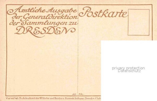 Kuenstlerkarte Gerard Dou Der Geiger am Fenster – Bild 2