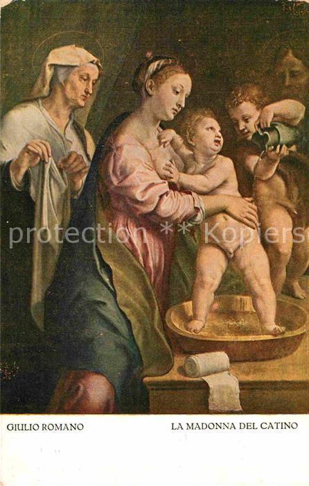 Kuenstlerkarte Giuliano Romano La Madonna del Catino