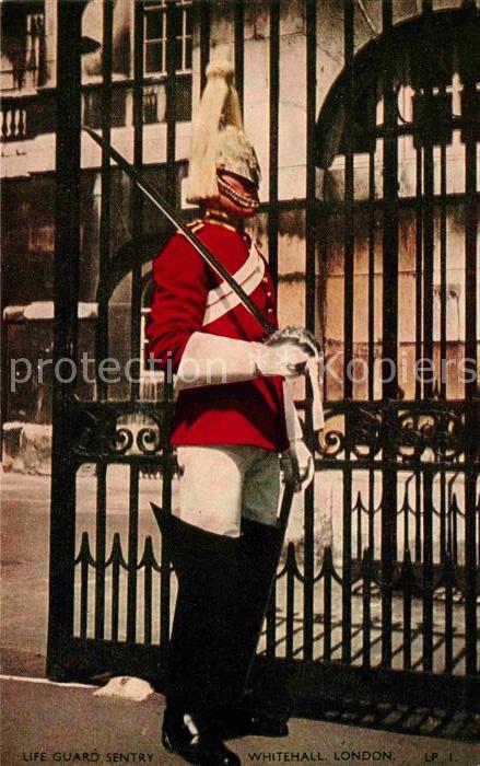 Leibgarde Wache Life Guard Sentry  Whitehall London