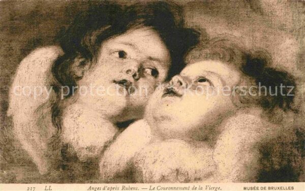 Rubens Paul Peter Anges Engel Couronnement de la Vierge