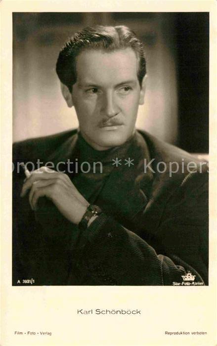 Schauspieler Karl Schönböck