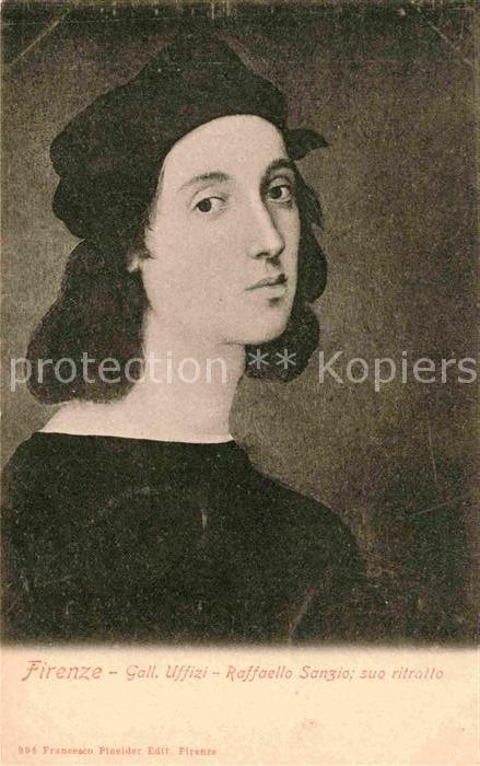 Raffaello Autoritratto Selbstbildnis
