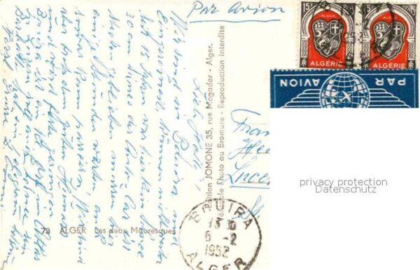 Typen Arabien Alger Deux Mauresques – Bild 2