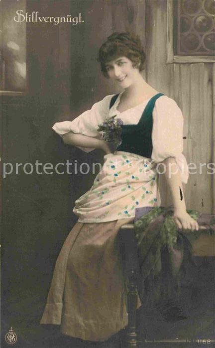 Foto NPG Nr. 1168 Frau Tracht