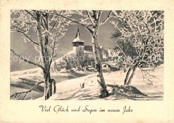 Neujahr Davos Frauenkirchli