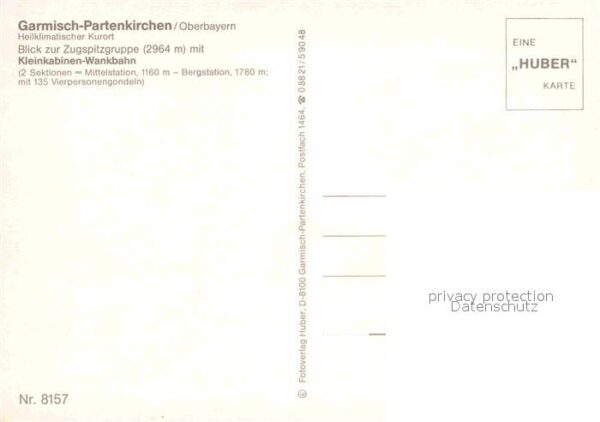 Seilbahn Wankbahn Garmisch-Partenkirchen Zugspit – Bild 2