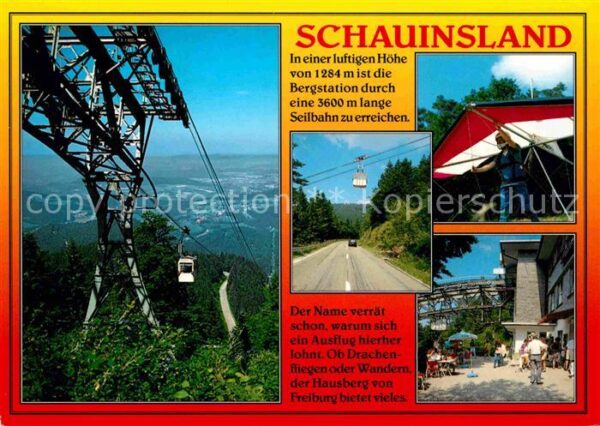 Seilbahn Schauinsland Freiburg im Breisgau Drach