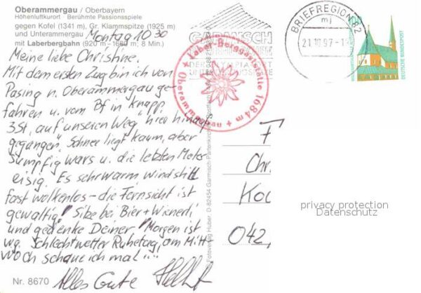 Seilbahn Laberberg Oberammergau Kofel Grosse Kla – Bild 2