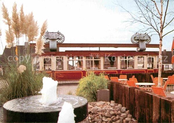 Schwebebahn Wagen von 1900 Fertighaus-Ausstellung W