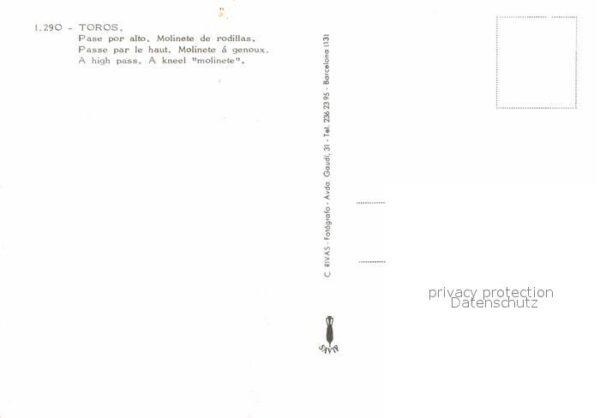 Stierkampf El Cordobes Molinete de Rodillas – Bild 2