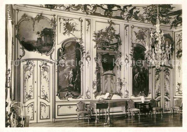 Klavier Potsdam Schloss Sanssouci Musikzimmer