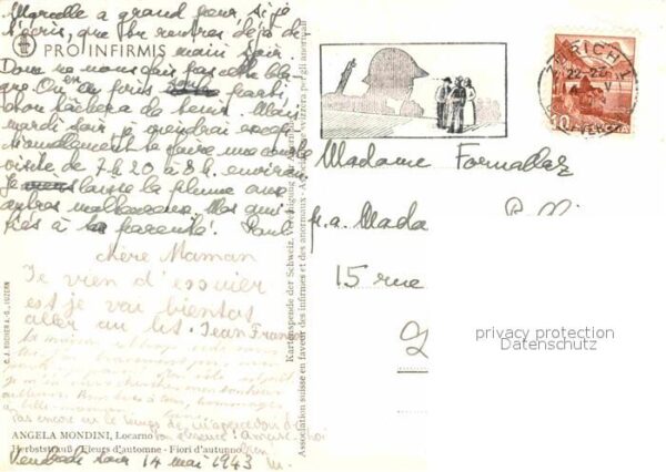 Kuenstlerkarte Angela Mondini Herbststrauss – Bild 2