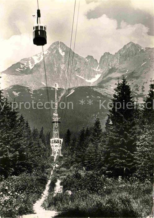 Seilbahn Vysoke Tatry Lanovka na Lomnicky stit