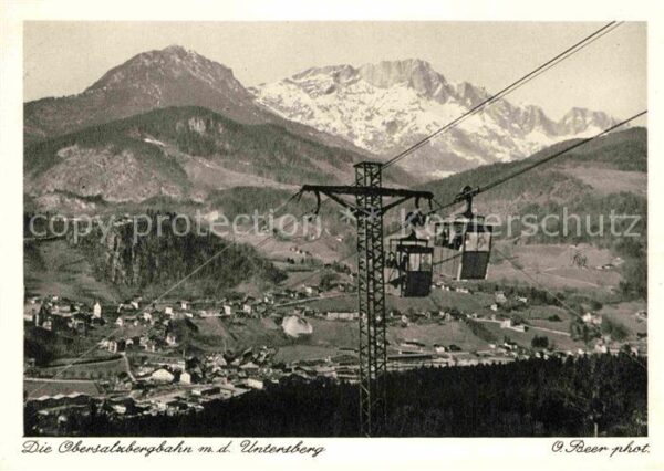 Seilbahn Obersalzberg Untersberg