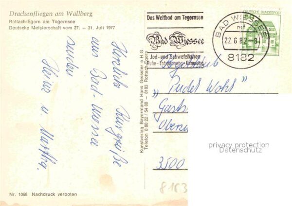 Drachenflug Drachenflieger Tegernsee Wallberg – Bild 2