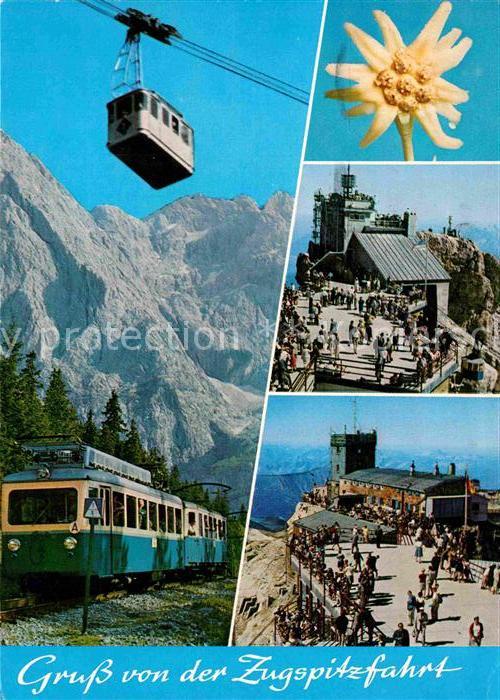 Seilbahn Zahnradbahn Bayerische Zugspitzbahn Sch