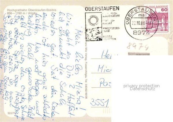 Seilbahn Hochgrat Oberstaufen Steibis – Bild 2