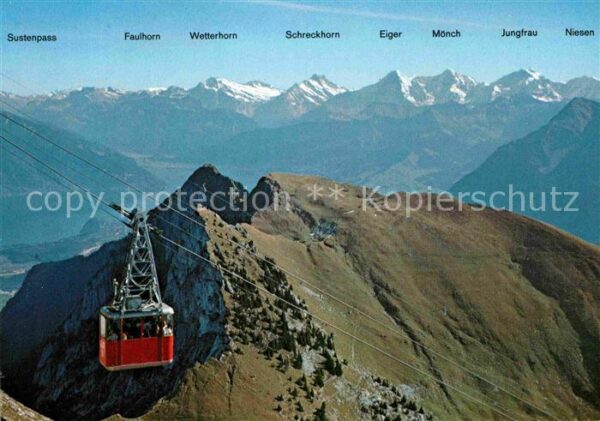 Seilbahn Erlenbach-Stockhorn Simmental Thunersee