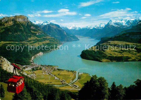 Seilbahn Brunnen-Urmiberg Vierwaldstättersee Fro