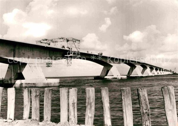 Bruecken Bridges Ponts Oosterscheldebrücke Niederlande