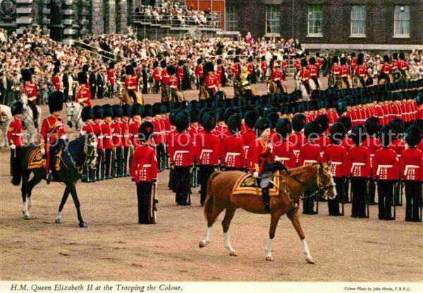 Leibgarde Wache Queen Elizabeth II Trooping the Colour
