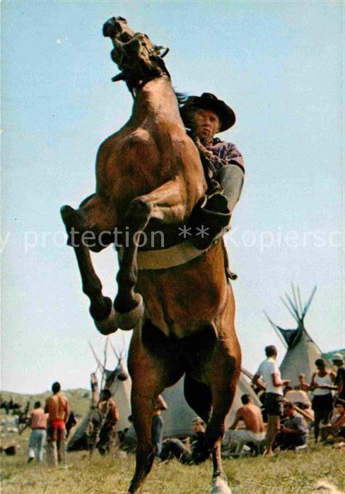 Kino Film Winnetou II. Teil Forester Pferd