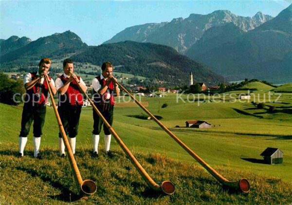 Alphorn Alphornbläser Allgäu