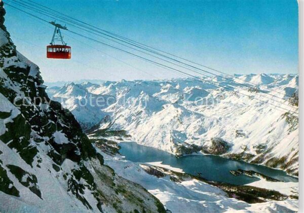 Seilbahn Silvaplana-Corvatsch Silsersee