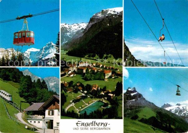 Seilbahn Engelberg Trübsee Jochpass Gerschnialp