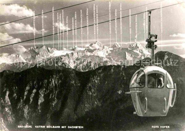 Seilbahn Katrin Bad-Ischl Dachstein