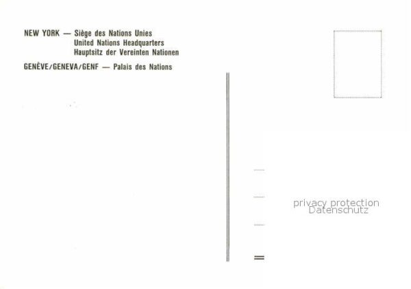 Politik New York United Nations Headquarters Ge – Bild 2