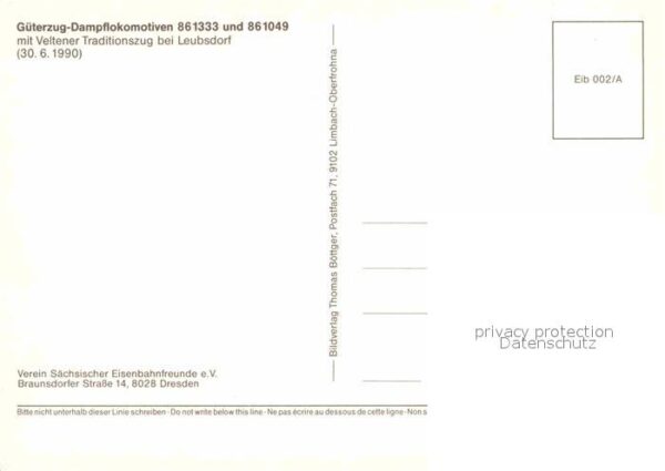 Lokomotive Güterzug-Dampflokomotive 861333 und 861 – Bild 2