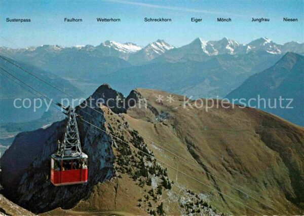 Seilbahn Erlenbach-Stockhorn Simmental Lasenberg