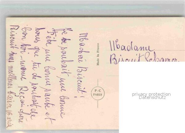 Foto PC Paris Nr. 3056 Kinder Blumen – Bild 2