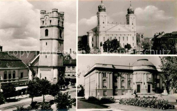 Debrecen Debrezin Reszletek Turm Kirche Museum