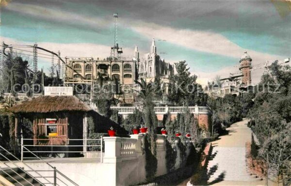Barcelona Cataluna Tibidabo vista parcial